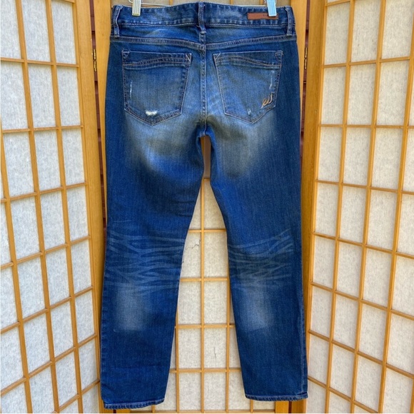 Express Distressed Stella Skinny Low Rise Jean SZ 6S - Picture 12 of 16